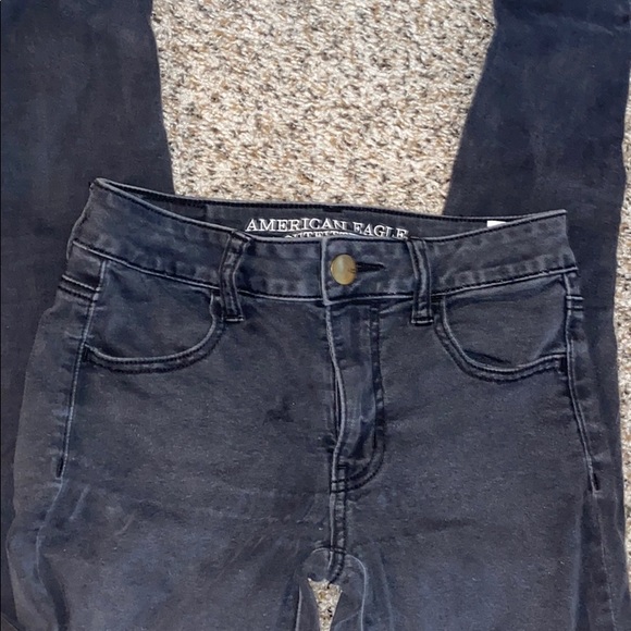 American Eagle Black Jeans - Picture 1 of 2
